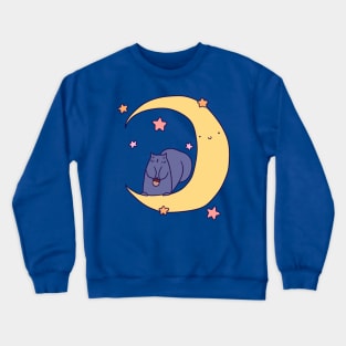 Moon Squirrel Crewneck Sweatshirt